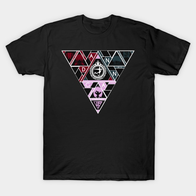 Prisoner's Triangle T-Shirt by Maxigregrze